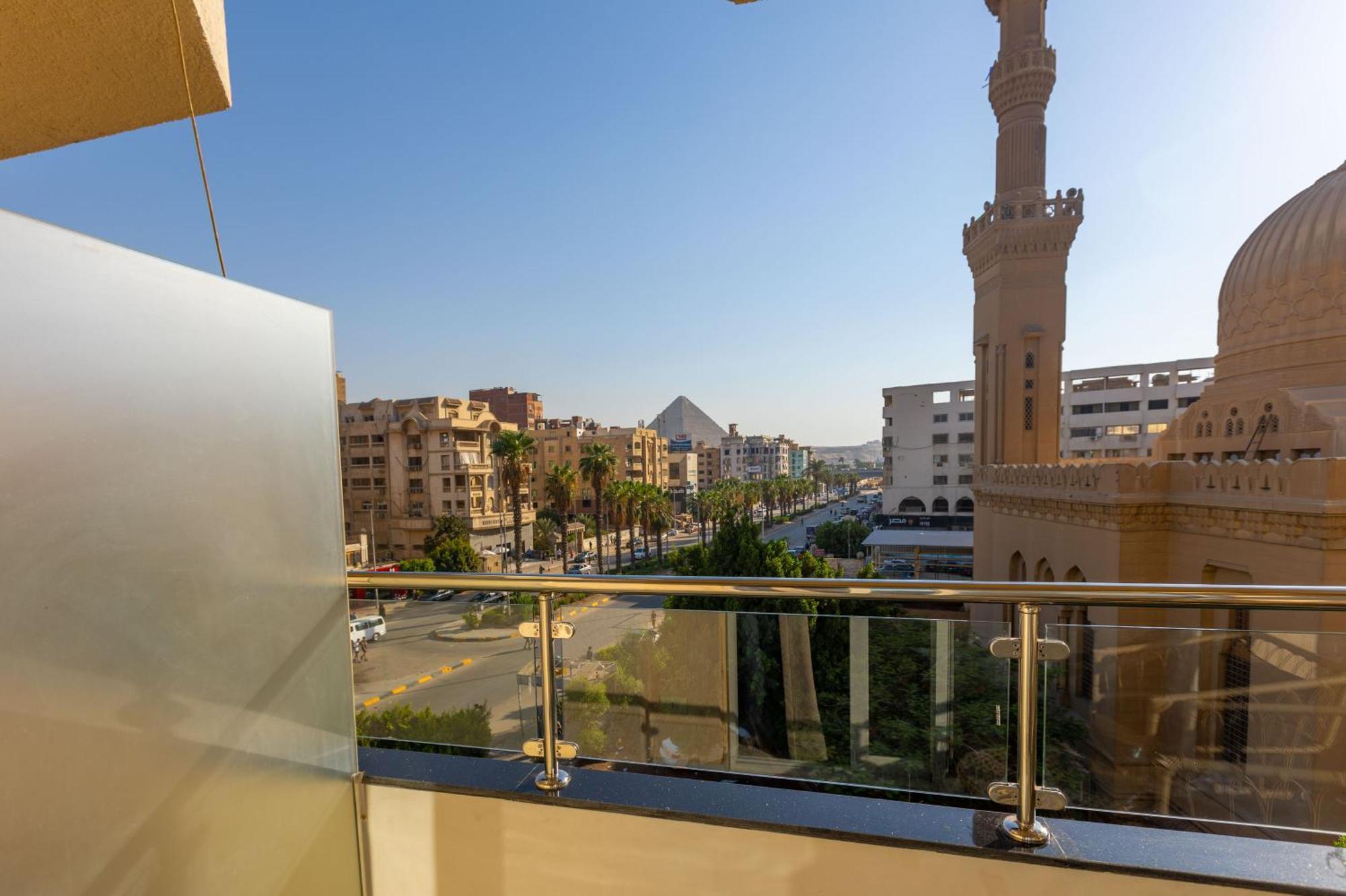 Khattab Pyramids View Hotel Kafret el-Gabal Exteriér fotografie