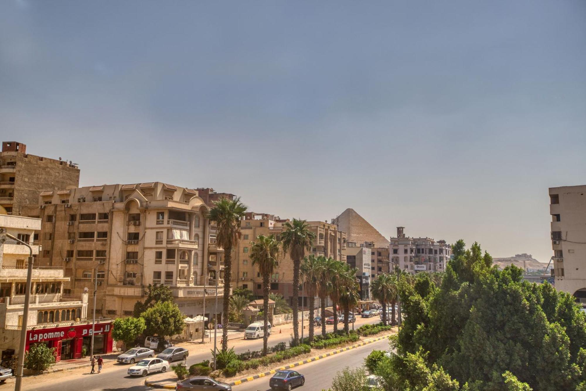 Khattab Pyramids View Hotel Kafret el-Gabal Exteriér fotografie